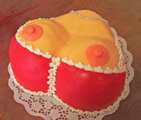 Dorty potahovan marcipnem